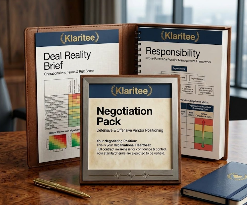 Deal Reality Brief, Responsibility framework, and Negotiation Pack